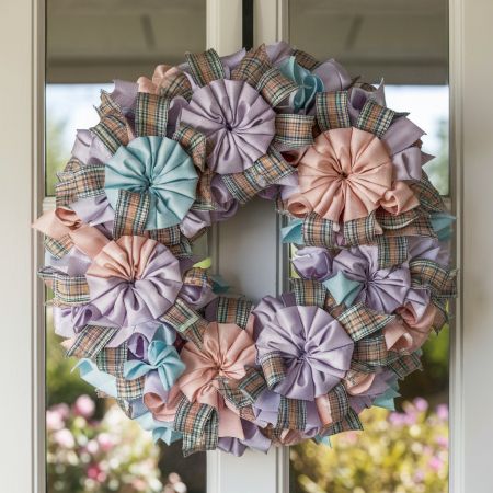 Spring time Floral Wreath